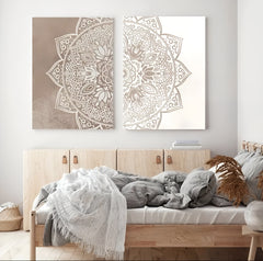 Mandala Flower Painting