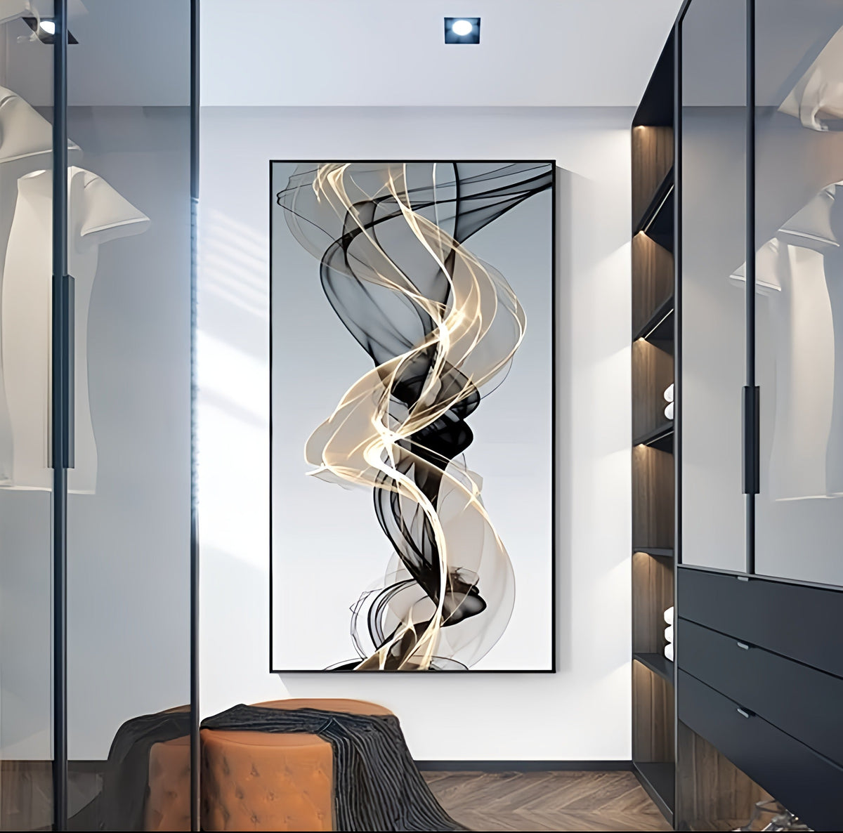 Abstract Wall Painting