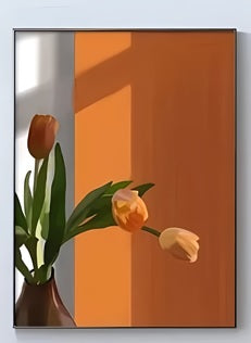 Botanical Flower Canvas