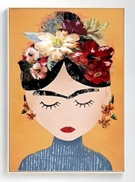 Sun Tree flower Canvas