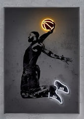 Basketball Player Canvas